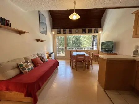 Appartement 6 pers. à Chantemerle, Serre-Chevalier - Balcon, Parking, 2 étoiles - Photo 1