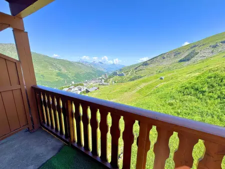 Studio cabine cosy aux Menuires, 3 pers, pied des pistes, balcon, proche commodités - Photo 5