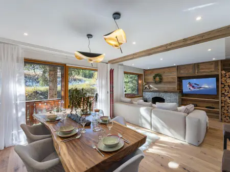 Appartement de charme avec cheminée et balcon ensoleillé à Courchevel - Photo 3