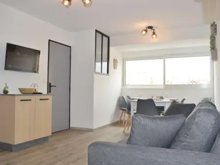 Appartement Refait à Neuf, 5 Couchages, à 50m de la Plage, Parking Privé - Narbonne Plage - Photo 1