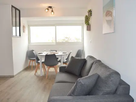 Appartement Refait à Neuf, 5 Couchages, à 50m de la Plage, Parking Privé - Narbonne Plage - Photo 3