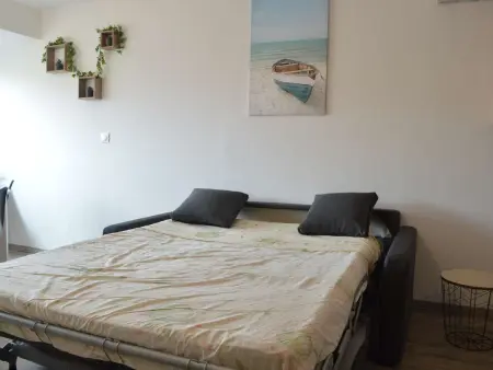 Appartement Refait à Neuf, 5 Couchages, à 50m de la Plage, Parking Privé - Narbonne Plage - Photo 13