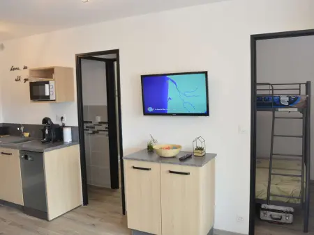 Appartement Refait à Neuf, 5 Couchages, à 50m de la Plage, Parking Privé - Narbonne Plage - Photo 19