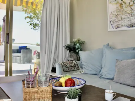 Superbe appartement climatisé avec terrasse et jardin à Villeneuve Loubet Plage - Photo 1