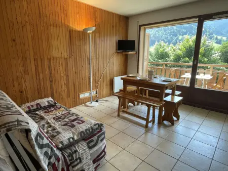 Charmant studio à Praz-Sur-Arly pour 5 pers. proche ski et lac, parking et casier à ski inclus - Photo 1