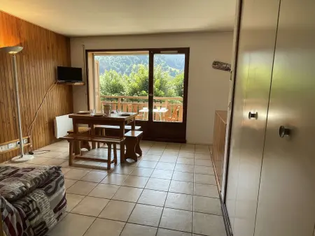 Charmant studio à Praz-Sur-Arly pour 5 pers. proche ski et lac, parking et casier à ski inclus - Photo 7