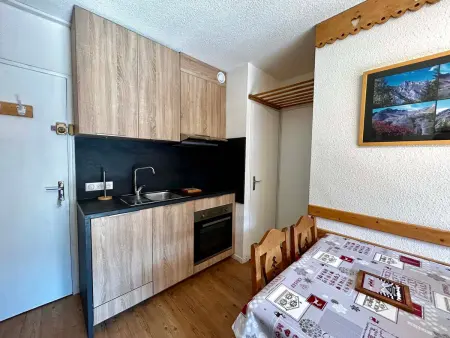Appartement économique 4 pers aux Menuires, 2 pièces, balcon, casier à skis - Photo 1