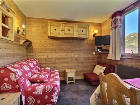 Studio-cabine rénové, 4 pers, sur les pistes, Belle Plagne - Photo 1