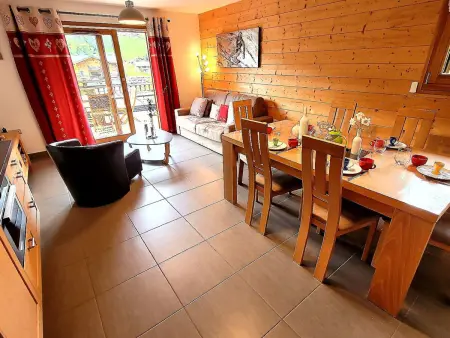 Appartement T3 lumineux avec terrasse et parking, 4 pers, Les Gets - Photo 1