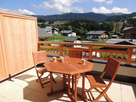 Appartement T3 lumineux avec terrasse et parking, 4 pers, Les Gets - Photo 12