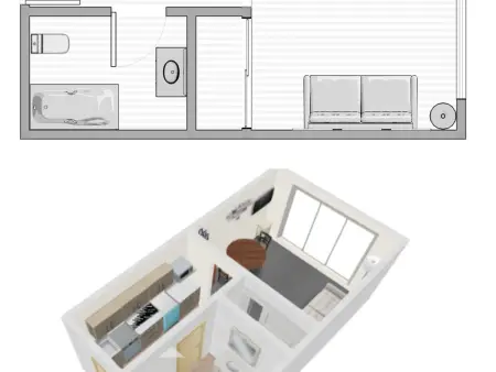 Studio cosy avec wifi, centre village, près des pistes - Val-d'Isère - Photo 9