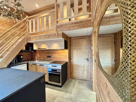 Chalet moderne pour 4 pers avec parking et Wifi à Crest-Voland - Photo 2