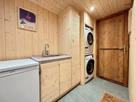 Chalet moderne pour 4 pers avec parking et Wifi à Crest-Voland - Photo 12