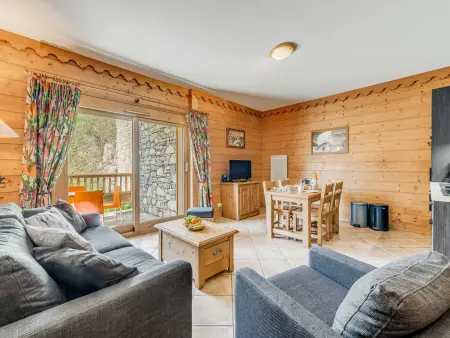 Champagny-en-Vanoise, 2P, 46m², 4 Pers, Terrasse, WIFI, Hôtelier Inclus - Photo 1