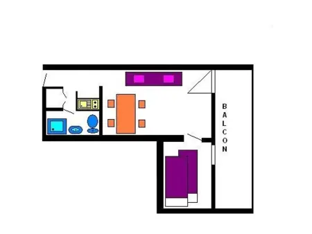 Appartement idéal pour 4 à Vars, proche pistes et commerces, parking inclus - Photo 16