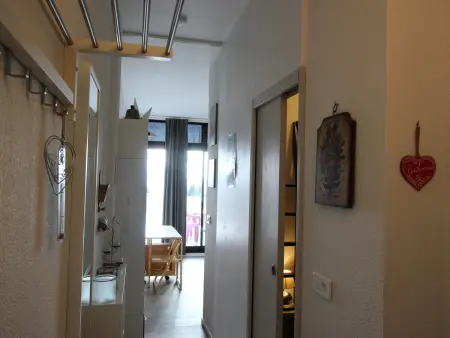 Studio cabine 4/6 pers, pied des pistes, terrasse sud - Photo 6