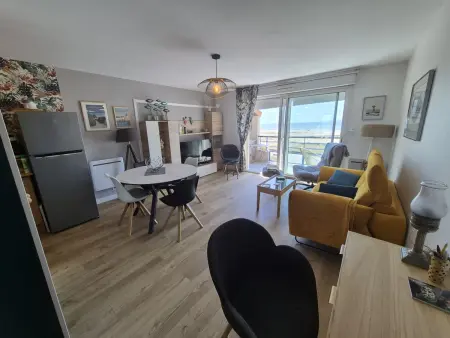 Appartement Lumineux Face Mer, 3P, Garage, Proche Plage et Commerces - Saint-Brévin-les-Pins - Photo 5