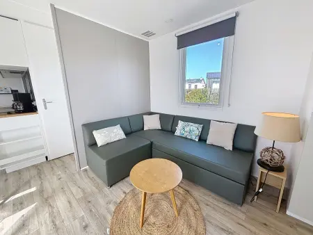 Mobil-home Grand Confort à Jullouville - Plage, Piscine Chauffée, Fitness et Parking - Photo 4