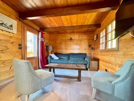 Chalet rénové avec vue Mont Charvin et WiFi, Chalet 4 personnes à Crest Voland - Photo 1