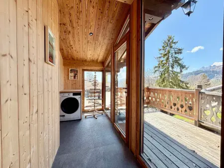 Chalet rénové avec vue Mont Charvin et WiFi, Chalet 4 personnes à Crest Voland - Photo 2