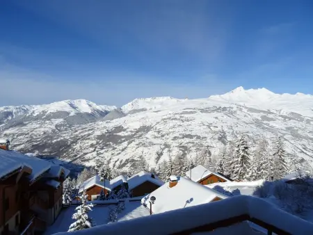 Duplex de charme 4 pièces, 8 pers., terrasse exposée Ouest, proche des pistes - Photo 2