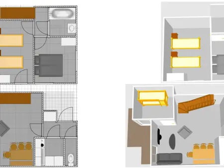 Duplex 4 pièces avec WiFi, parking et animaux acceptés - Photo 14