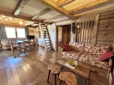 Appartement 3 pièces+cabine à Megève, près des pistes, terrasse, parking, 6 couchages - Photo 1