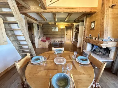 Appartement 3 pièces+cabine à Megève, près des pistes, terrasse, parking, 6 couchages - Photo 2