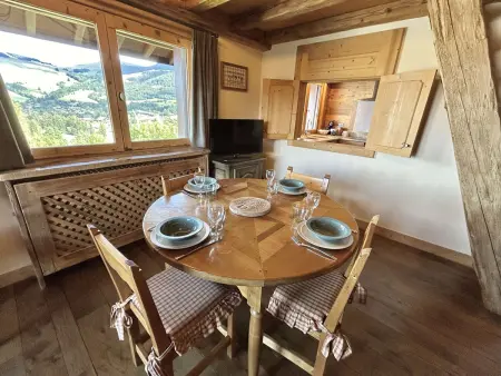 Appartement 3 pièces+cabine à Megève, près des pistes, terrasse, parking, 6 couchages - Photo 3