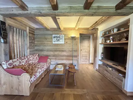 Appartement 3 pièces+cabine à Megève, près des pistes, terrasse, parking, 6 couchages - Photo 4
