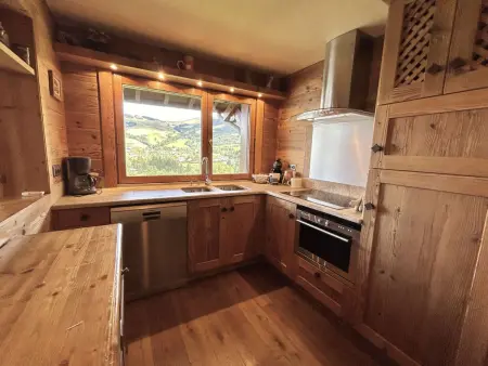 Appartement 3 pièces+cabine à Megève, près des pistes, terrasse, parking, 6 couchages - Photo 5