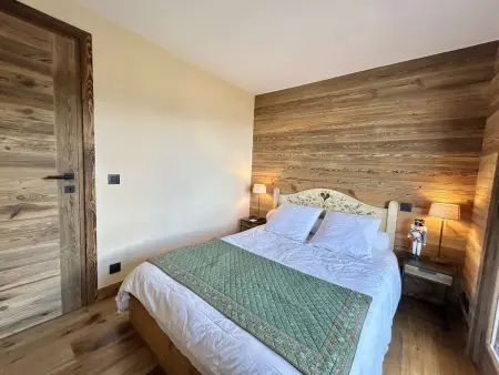 Appartement 3 pièces+cabine à Megève, près des pistes, terrasse, parking, 6 couchages - Photo 8