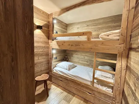 Appartement 3 pièces+cabine à Megève, près des pistes, terrasse, parking, 6 couchages - Photo 9