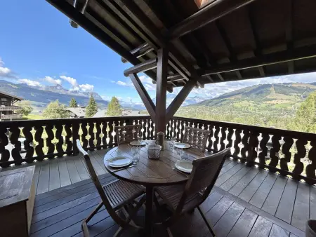 Appartement 3 pièces+cabine à Megève, près des pistes, terrasse, parking, 6 couchages - Photo 13