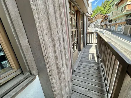 Confortable Duplex 3 Pièces, 6 Couchages, Proche Centre et Télécabine, Balcon Sud, Megève - Photo 12