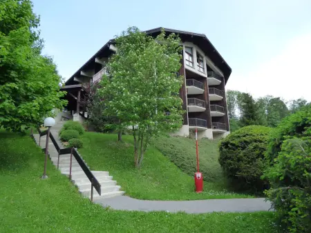 Studio avec Piscine Chauffée, Tennis & Balcon - 4 Couchages à Megève - Photo 12
