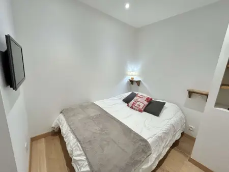 Studios + Cabine à Megève, 4 Couchages, 500m des Remontées, Balcon Sud, Parking Inclus - Photo 8
