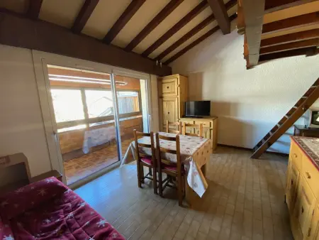 Appartement 4 personnes, skis aux pieds, centre village avec parking - Photo 2