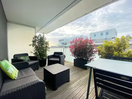 Studio moderne 4 pers au centre de La Baule avec terrasse et garage, proche plage et commerces - Photo 10
