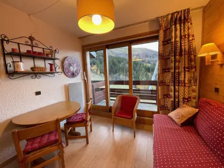 Studio cosy pour 2 pers. avec balcon, pieds des pistes à Valmorel - Photo 1