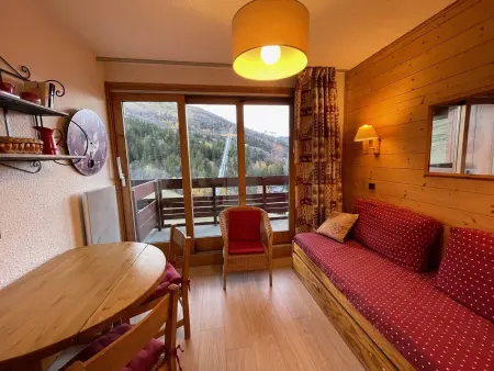 Studio cosy pour 2 pers. avec balcon, pieds des pistes à Valmorel - Photo 3
