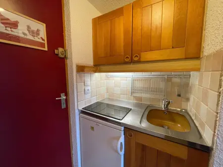 Studio cosy pour 2 pers. avec balcon, pieds des pistes à Valmorel - Photo 6
