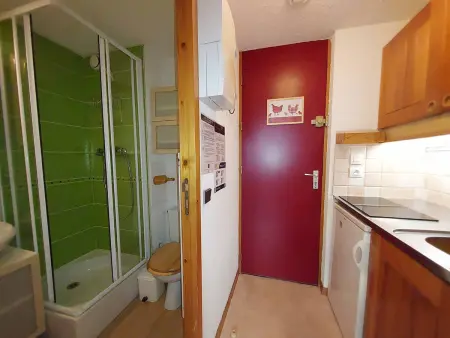 Studio cosy pour 2 pers. avec balcon, pieds des pistes à Valmorel - Photo 8