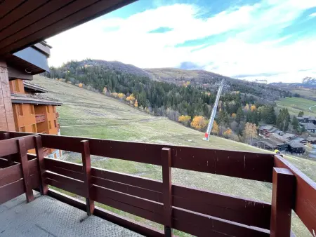 Studio cosy pour 2 pers. avec balcon, pieds des pistes à Valmorel - Photo 14
