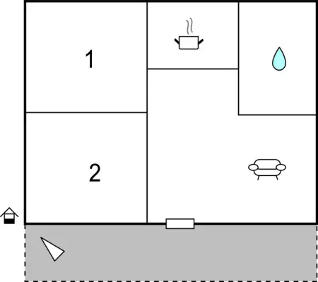 Appartement 4 personnes à Zaboric - Photo 23