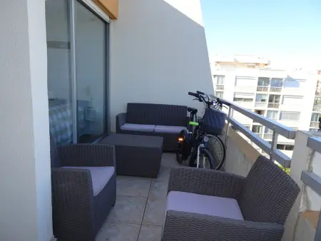 Charmant F2 avec terrasse, vue mer et parking, Carnon - Photo 9