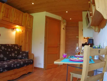 Studio cosy, animaux admis, parking disponible, Valmorel - Photo 1