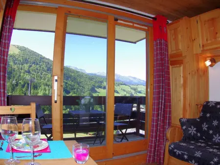Studio cosy, animaux admis, parking disponible, Valmorel - Photo 3