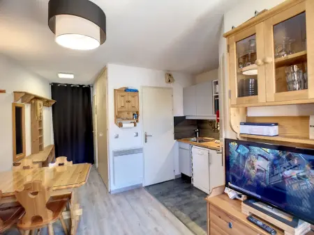 Studio cabine 4 pers, ski aux pieds, Les Bruyères - Photo 11