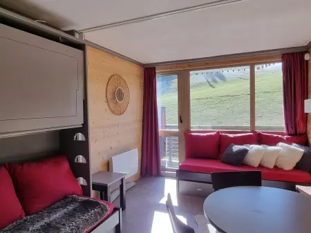Studio cosy avec accès direct pistes, vue piste, animaux admis - Photo 2